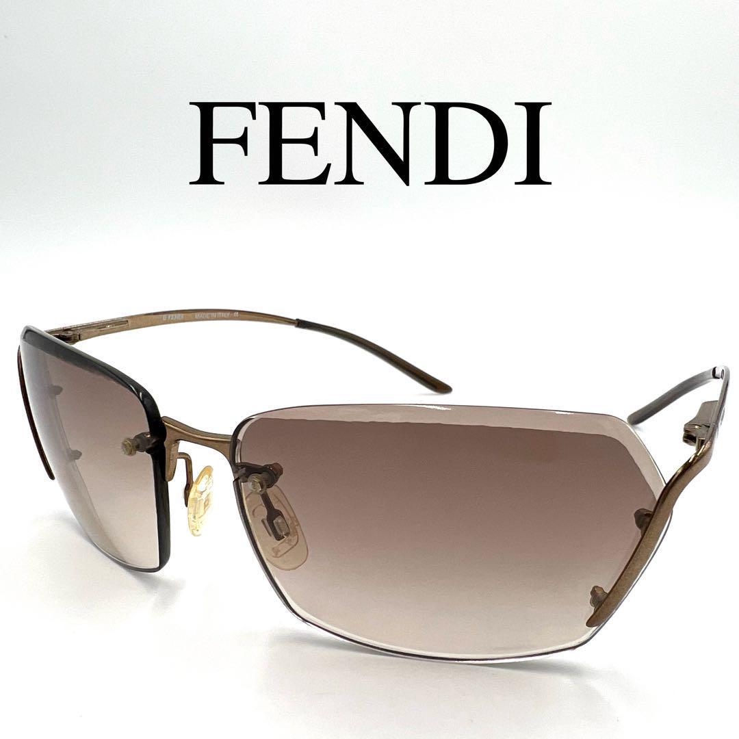 FENDI フェンディ サングラス メガネ 眼鏡 SL7341 ケース付き