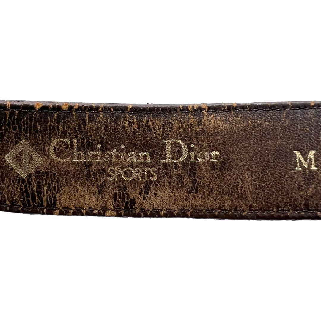 Christian Dior クリスチャンディオール ベルト ワンポイントロゴ_画像10