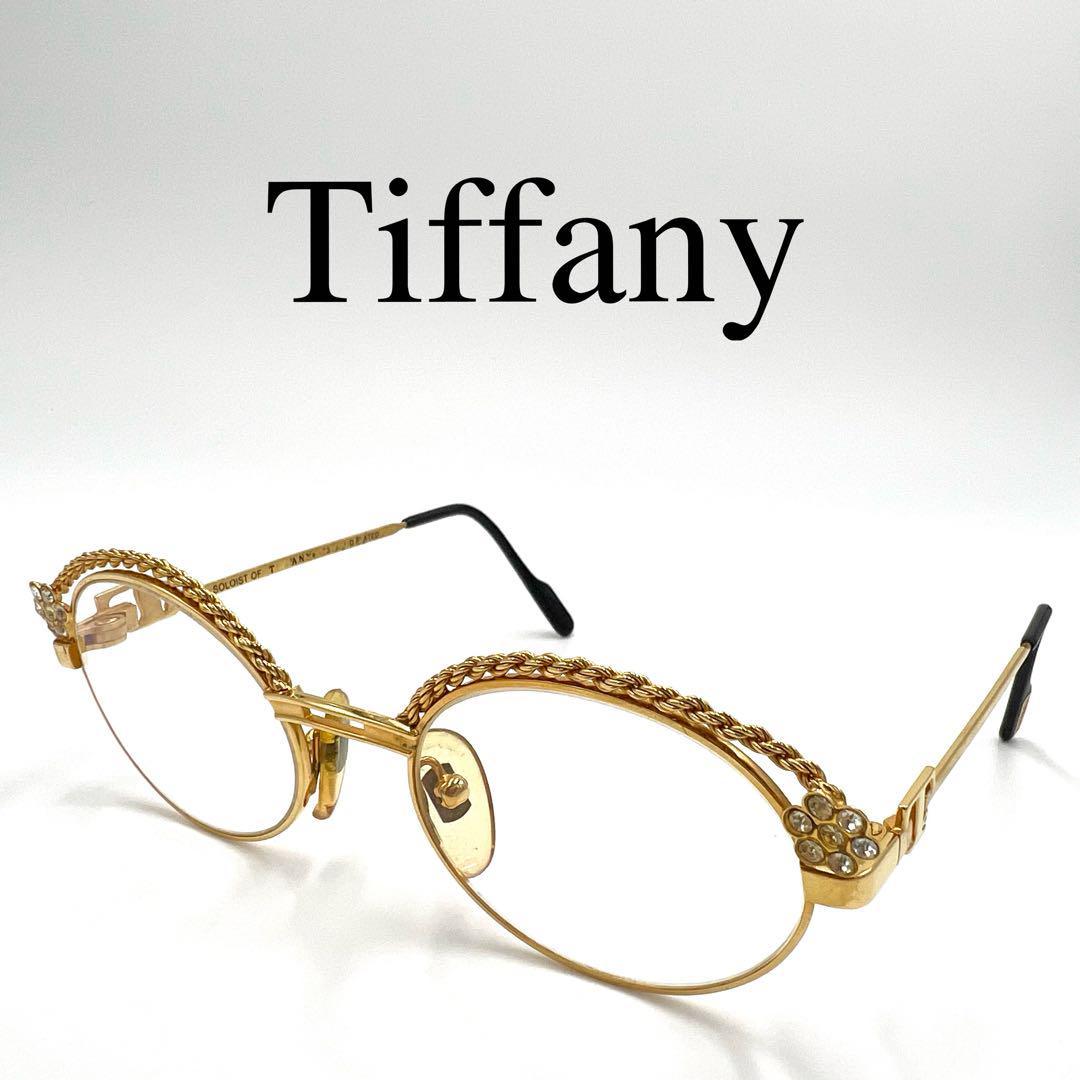 Tiffany Tiffany очки очки раз ввод стразы Vintage 