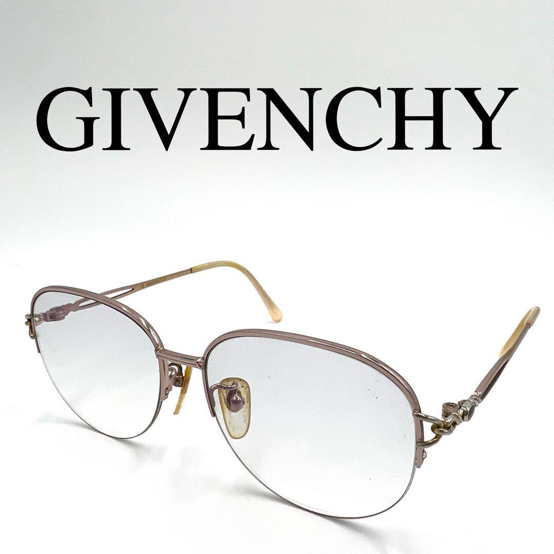 GIVENCHY ジバンシー メガネ 眼鏡 ヴィンテージ ワンポイントロゴ_画像1