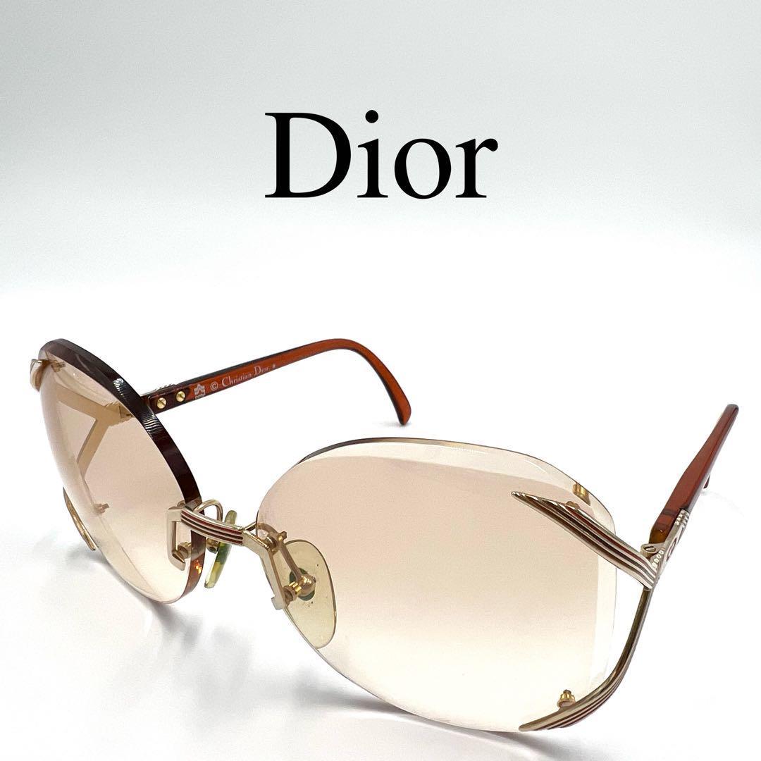 独特な Dior Christian ディオール ケース付 2289 メガネ サングラス