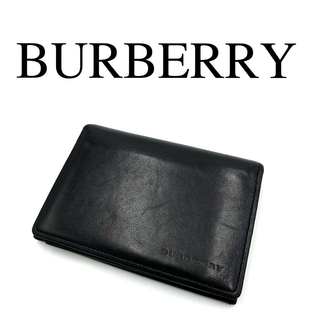 BURBERRY バーバリー カードケース パスケース ノバチェック レザー
