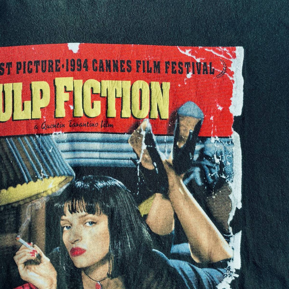 ビンテージ 1994 Pulp Fiction T Shirt Single Stitch Backstage ビンテージ 1994 Pulp Fiction T Shirt Single Stitch Backstage