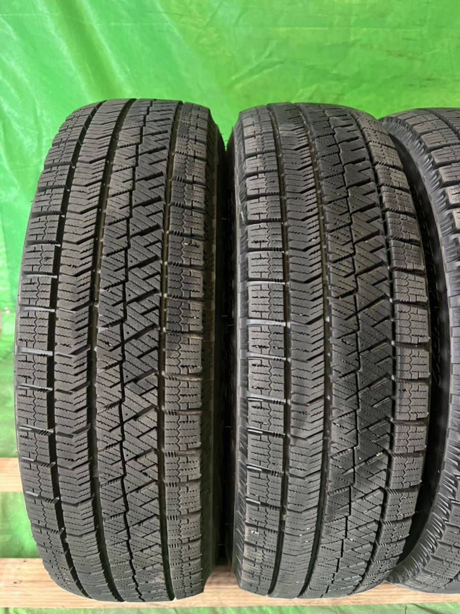 165/70R14 81Q BRIDGESTONE BLIZZAK VRX 14×5Jスチールホイール 付き4本　送料無料_画像5