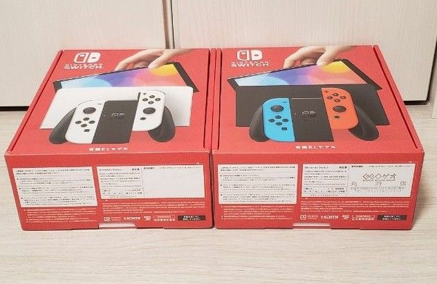 新品未使用】 Nintendo Switch 有機EL 2台 セット|PayPayフリマ