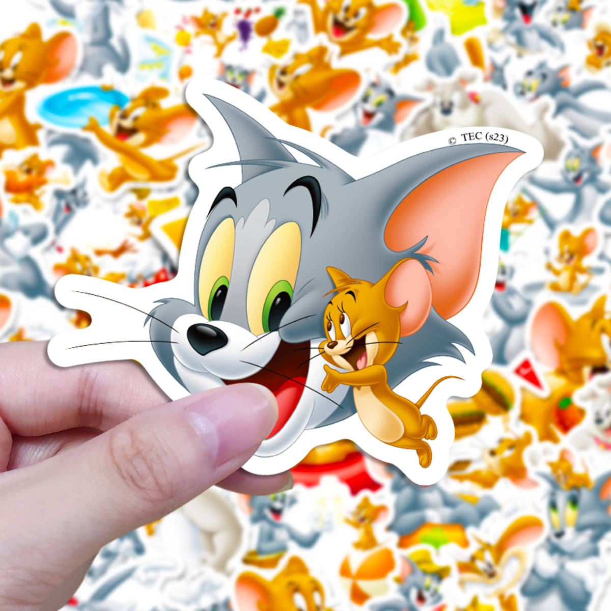 トムとジェリー 3D ステッカー 50枚セット PVC 防水 シール トムアンドジェリー Tom and Jerry アニメ キャラクター_画像5