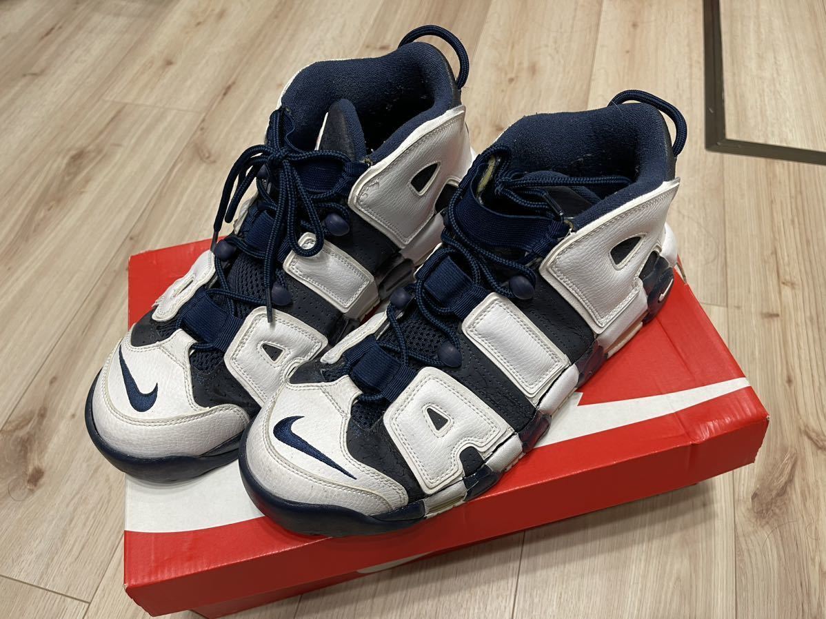 1円スタート モアテン オリンピック ナイキモアアップテンポ UPTEMPO