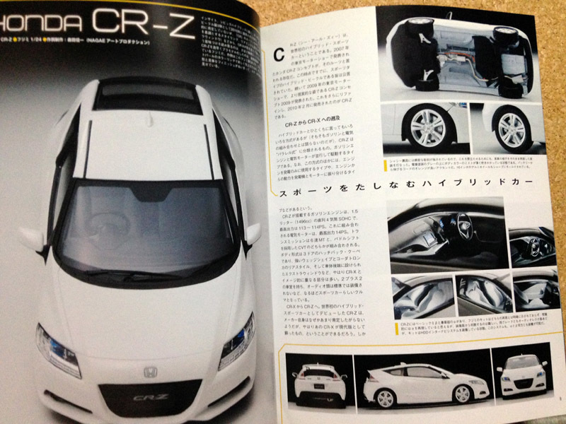 * модель * The Cars No.178 CR-X.CR-Z