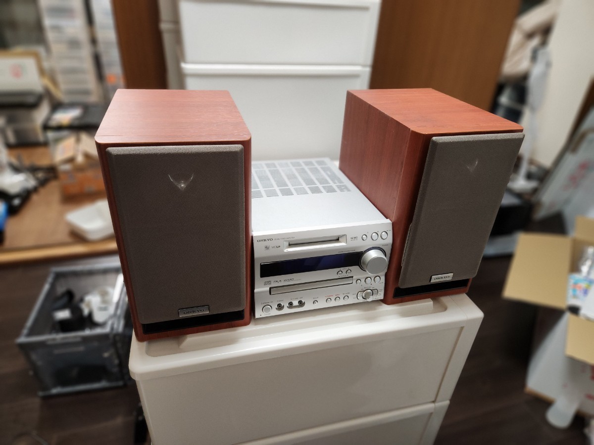 ONKYO ONKYO FRシリーズ CD/MDチューナーアンプシステム 濃い木目