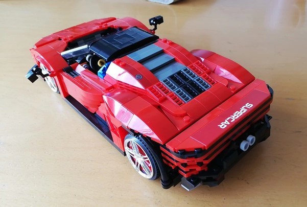 【国内発送＆送料込み】箱なし LEGO レゴ 互換 フェラーリ デイトナ SP3 1,168ピース