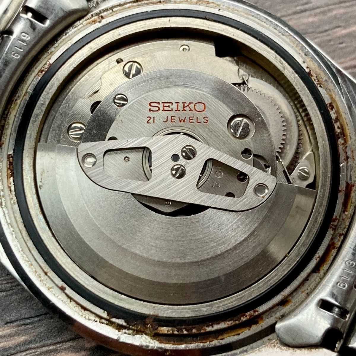動作品】セイコー SEIKO 5 ファイブ 腕時計 自動巻き 男性 デイデイト