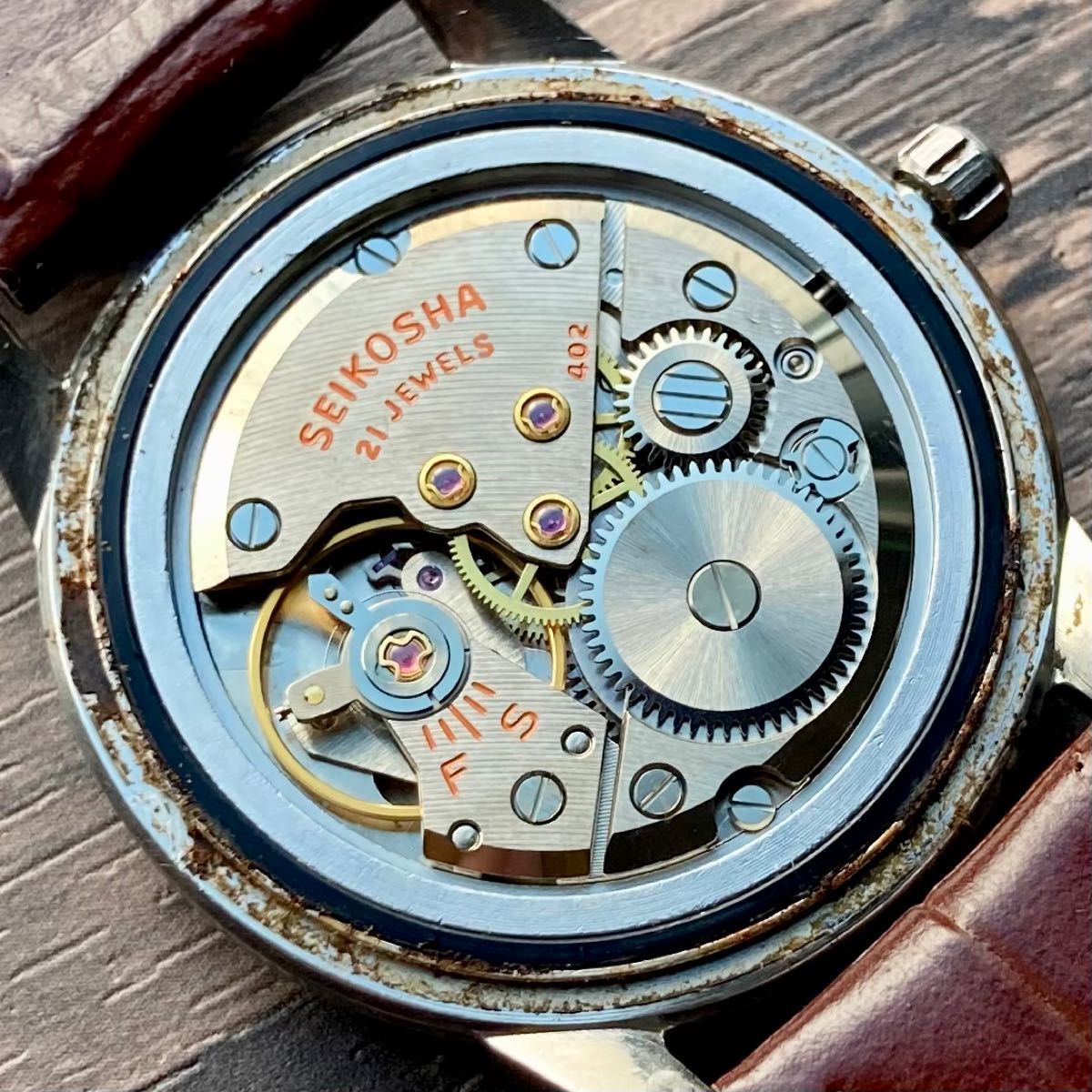 【動作品】セイコー スカイライナー 腕時計 1962年 手巻き メンズ SEIKO SKYLINER ビンテージ ウォッチ 男性