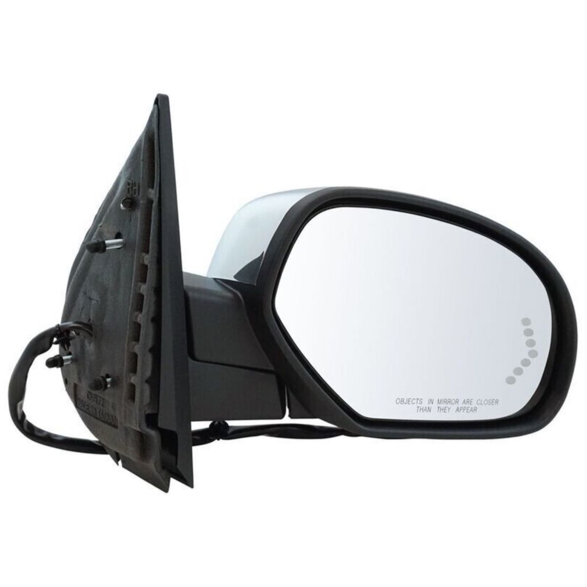  translation have tax included original type OE electromotive housing door mirror side mirror red luminescence right side RH cover chrome 07-14y Tahoe Suburban immediate payment stock goods 