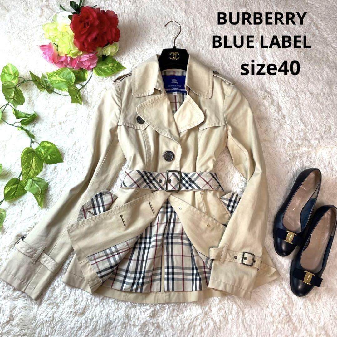 50%OFF バーバリーブルーレーベル LABEL BLUE 大きいサイズ☆BURBERRY