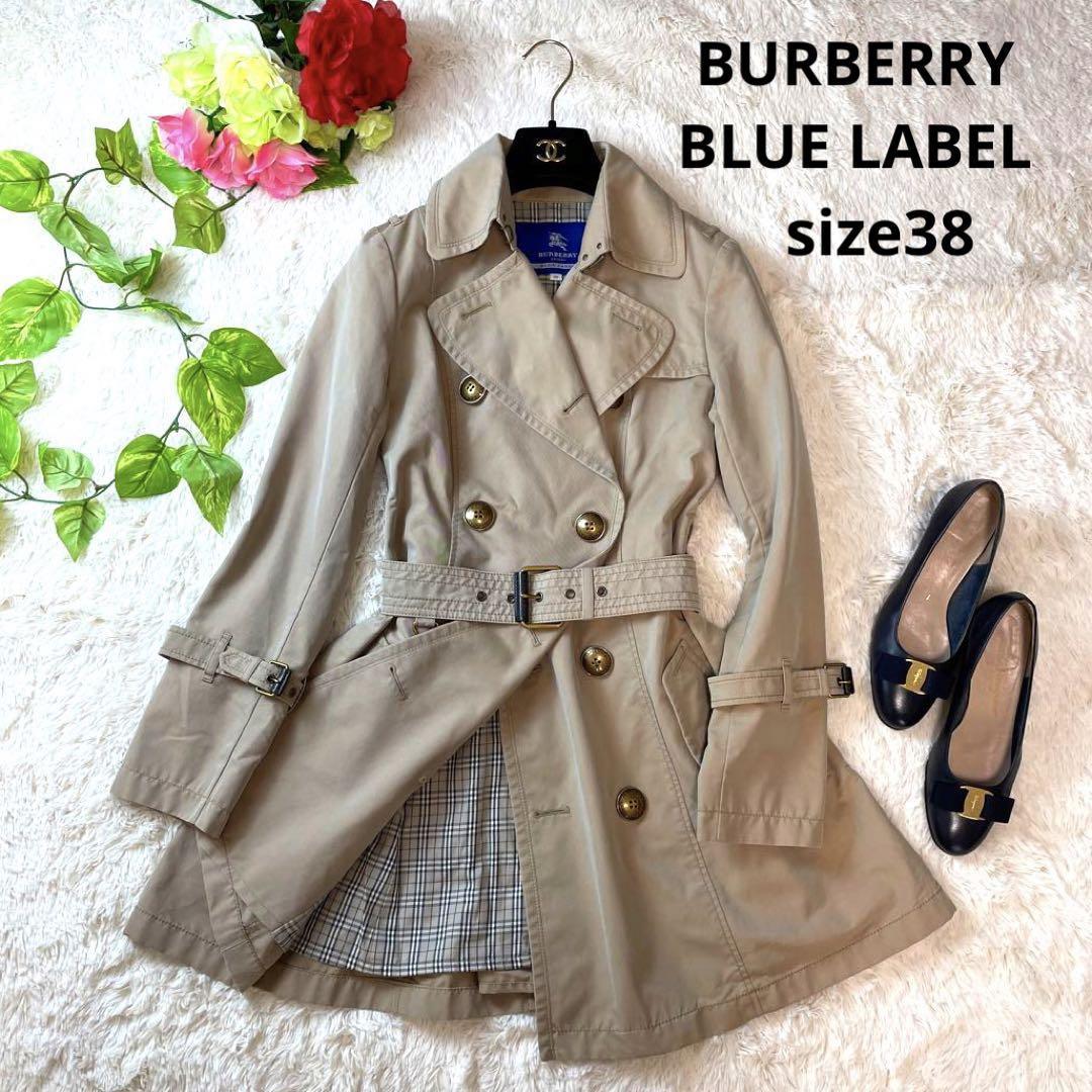 最安挑戦！ Label Blue Burberry バーバリーブルーレーベル ダッフル