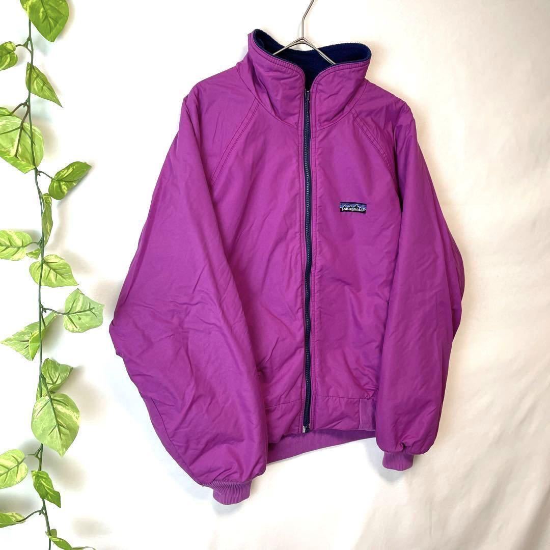 爆買い！ USA製80s80's三角タグ patagoniaパタゴニア 紫 M 美品 希少