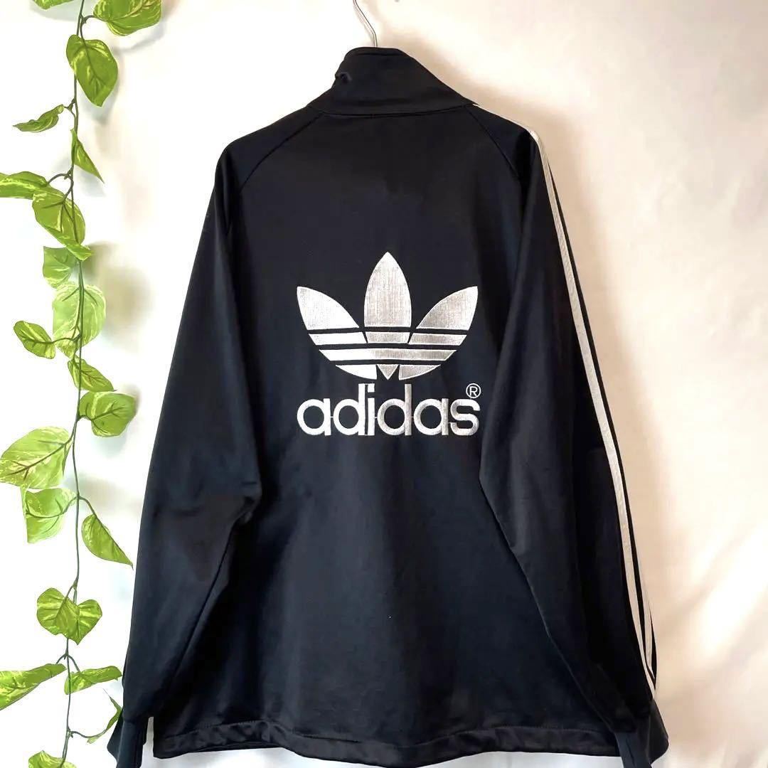 90s90'sY2K 美品 希少3XL adidas アディダス トラックジャケット 