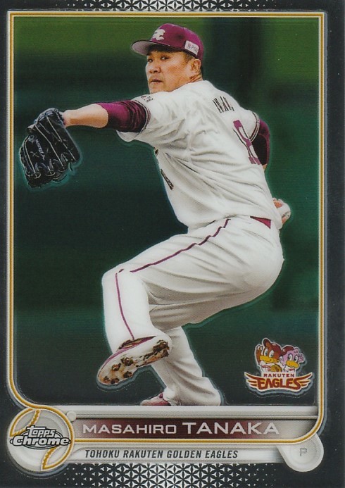 TOPPS 2022 NPB CHROME 田中将大 26 レギュラーカード_画像1