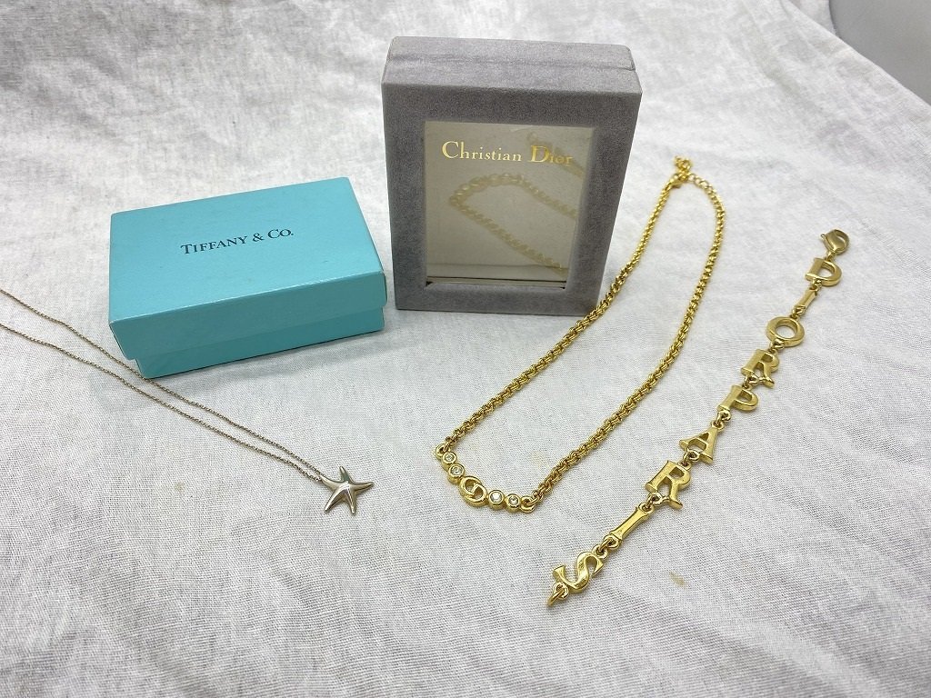 中古】 ネックレス シルバー925 ティファニー DIOR □大人気【TIFFANY