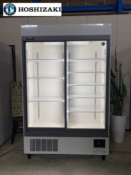 Ψ展示級【 ホシザキ / HOSHIZAKI 2020年購入 リーチイン冷蔵ショーケース RSC-120DT-2 業務用冷蔵庫 厨房機器 店舗機器 100V 】M12114_画像7