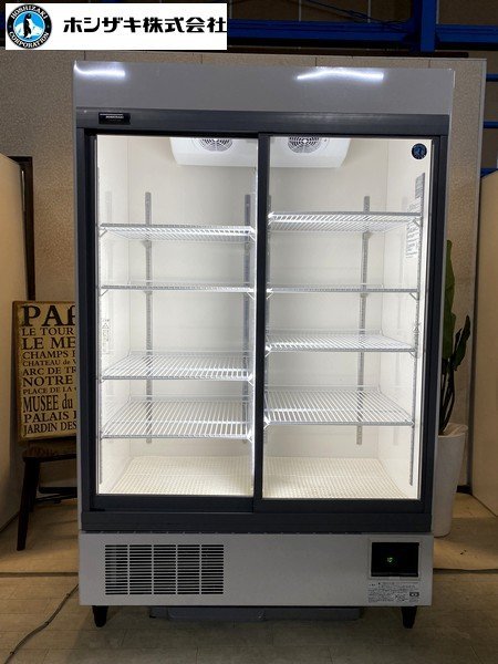 Ψ展示級【 ホシザキ / HOSHIZAKI 2020年購入 リーチイン冷蔵ショーケース RSC-120D-2 業務用冷蔵庫 厨房機器 店舗機器 100V 】M12124の画像3