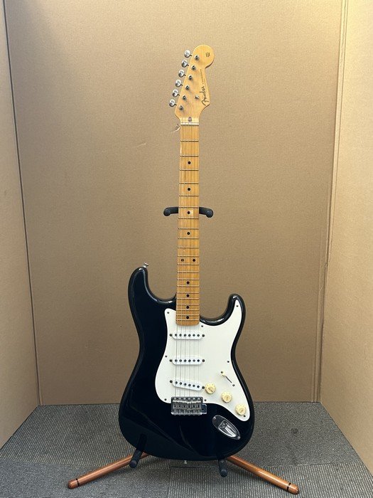 #希少 綺麗【Fender Japan Stratocaster フェンダージャパン ストラトキャスター 1993-94年 フジゲン製 ブラック】N09143_画像1