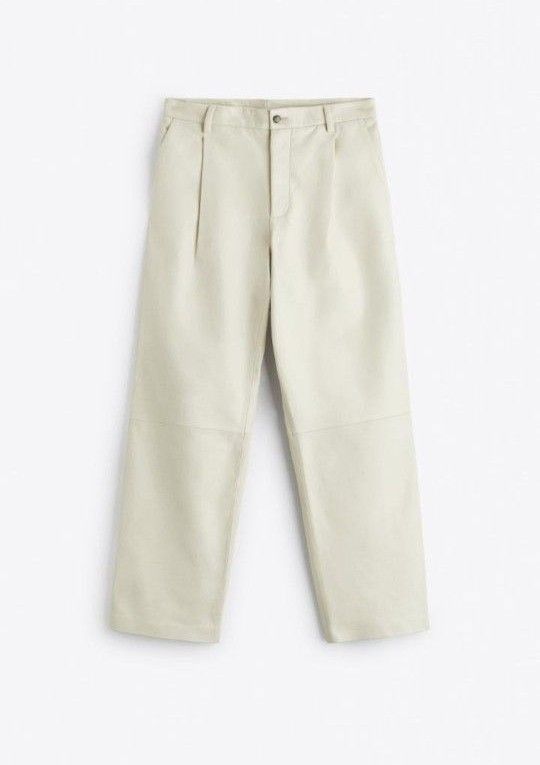 定価27 990 ZARA LIMITED EDITION リアルレザー パンツ 本皮 定価27 990 ZARA LIMITED EDITION リアルレザー パンツ 本皮