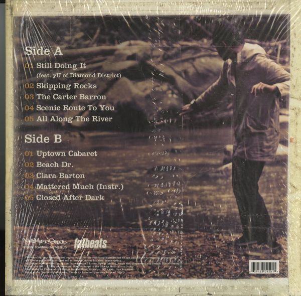 US2011年プレスLP シュリンク付き Oddisee / Rock Creek Park【Mello Music Group LP-MMG018】Hip-Hop インスト・ヒップホップ 名盤 YU_画像3