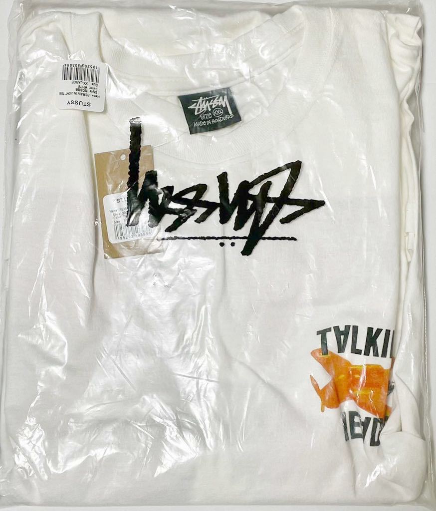 STUSSY TALKING HEADS REMAIN IN LIGHT TEE WHITE XXL サイズ ステューシー 白_画像4