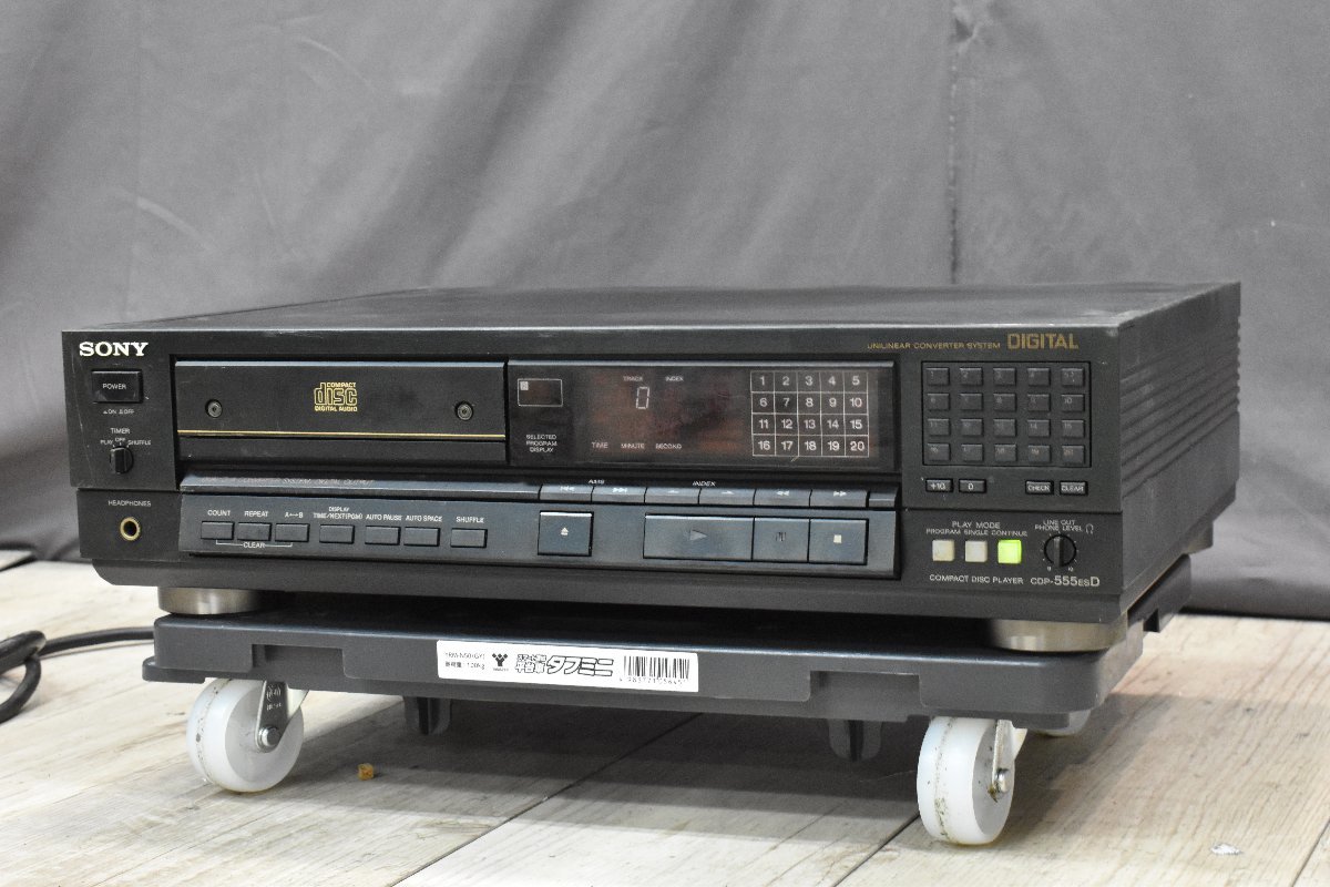 超歓迎された ◇s3588 ジャンク品 SONY ソニー CDプレーヤー CDP