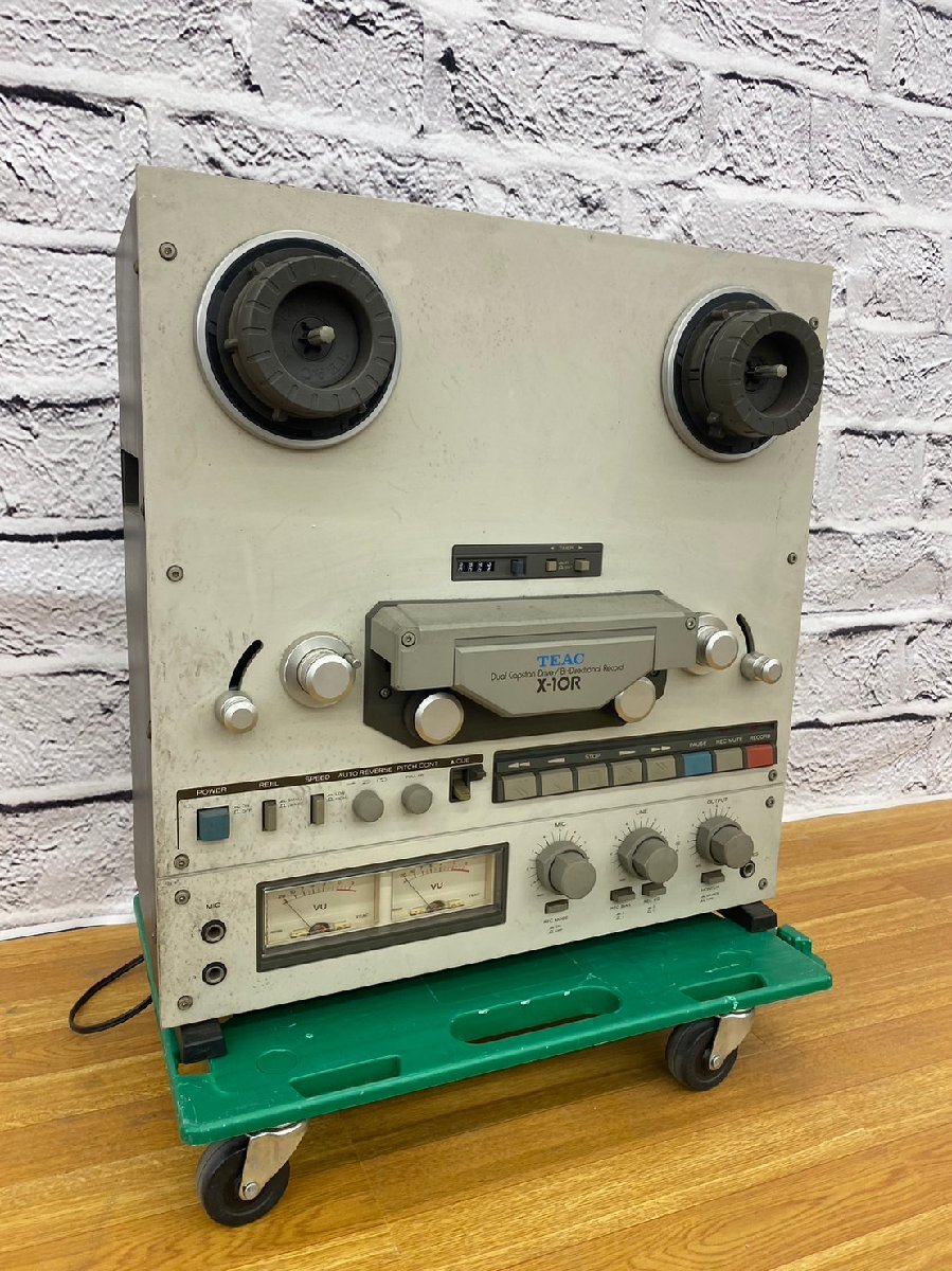 t1410 Junk *TEAC Teac X-10R open reel deck : Real Yahoo auction salling