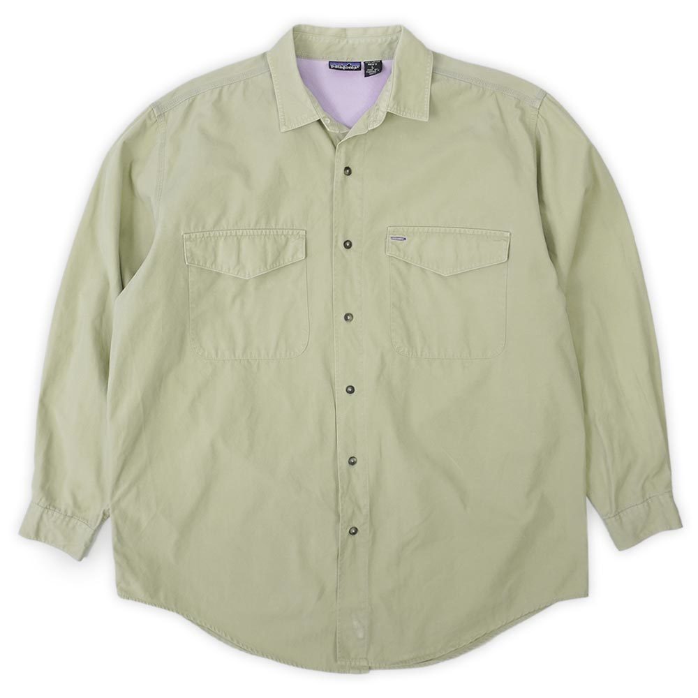 日本未発売】 パタゴニア PATAGONIA L ベージュ (-0072) 古着 薄手