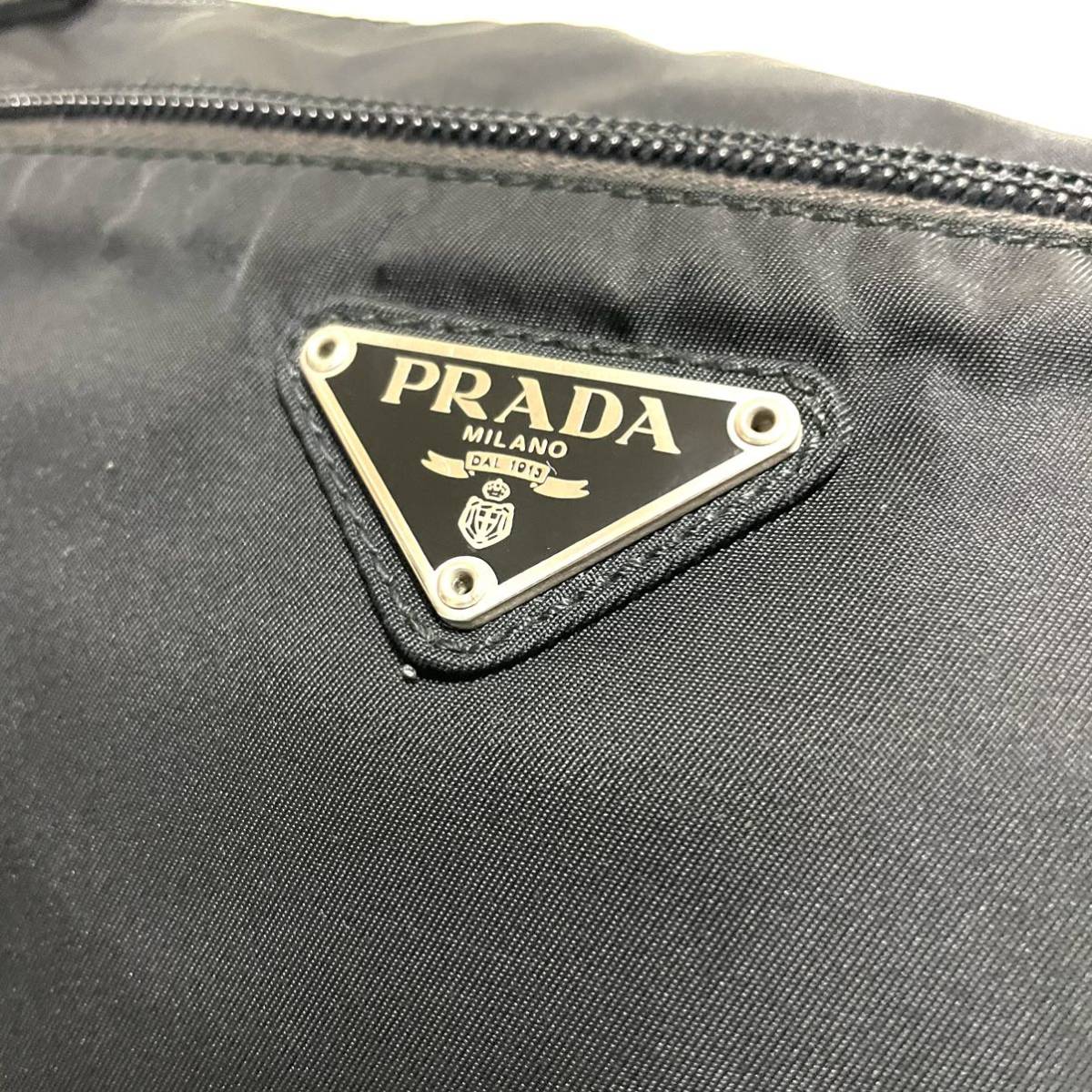 セール特価 超美品 1円スタート! PRADA NERO 黒 クロスボディ 男女