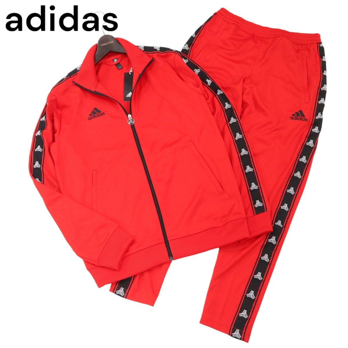 [ new goods unused ] adidas Adidas through year jersey jersey pants top and bottom set Sz.O/L men's futsal I3T01168_9#O
