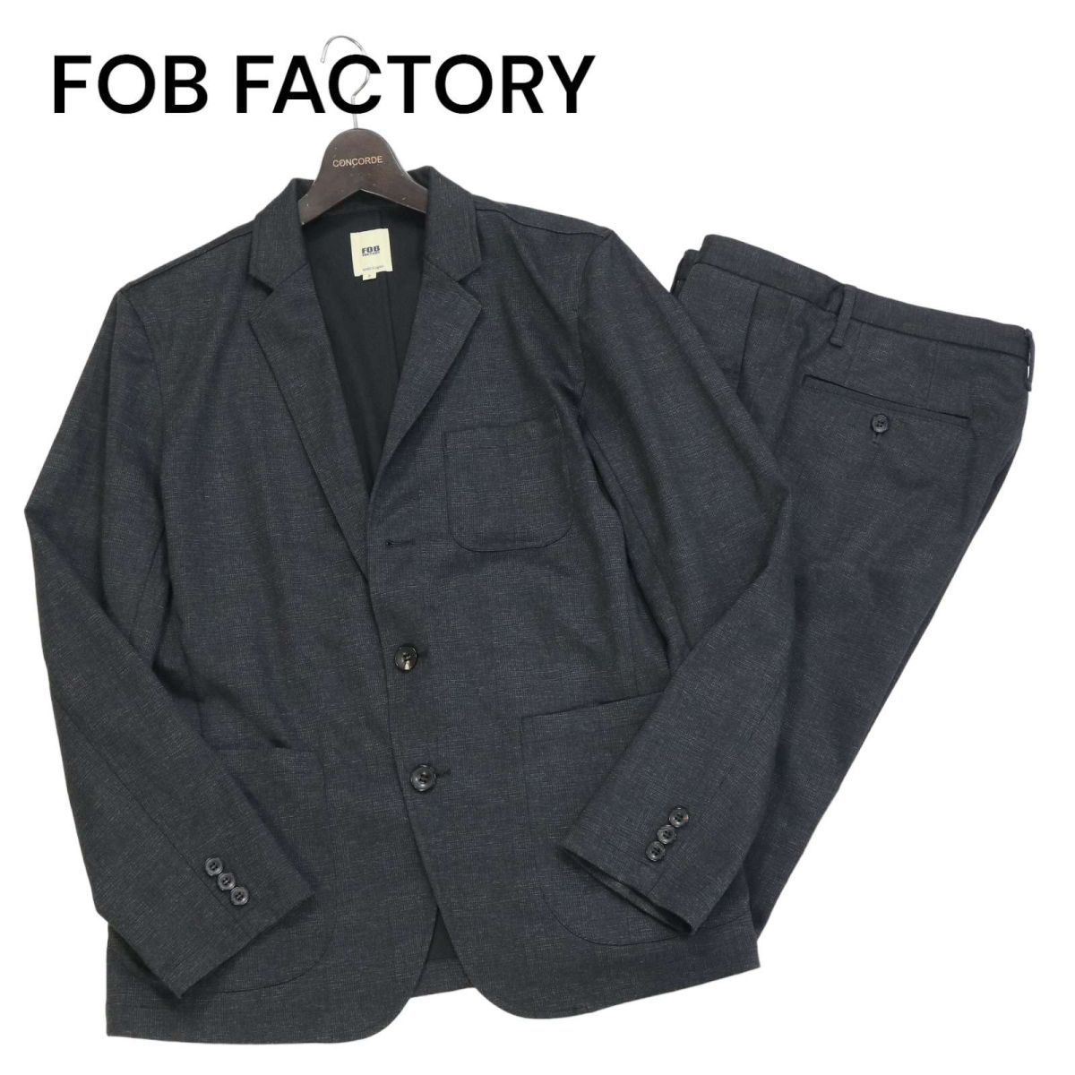 FOB FACTORY エフオービーファクトリー 通年 ウォーム ディパーチャー ジャケット & パンツ セットアップ Sz.3/2　メンズ　I3T01202_9#O_画像1