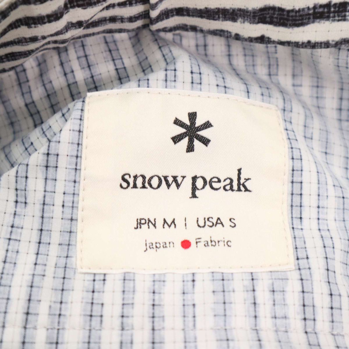 美品 20SS★ snow peak スノーピーク 【Printed Quick Dry Pants】 ストライプ クイックドライ パンツ Sz.M　メンズ　I3B00601_9#R_画像5