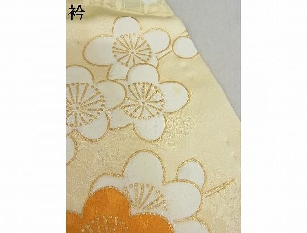 平和屋-こころ店■豪華振袖　駒刺繍　花車文　着丈156.5cm　裄丈65cm　正絹　逸品　A-ck4897_画像9