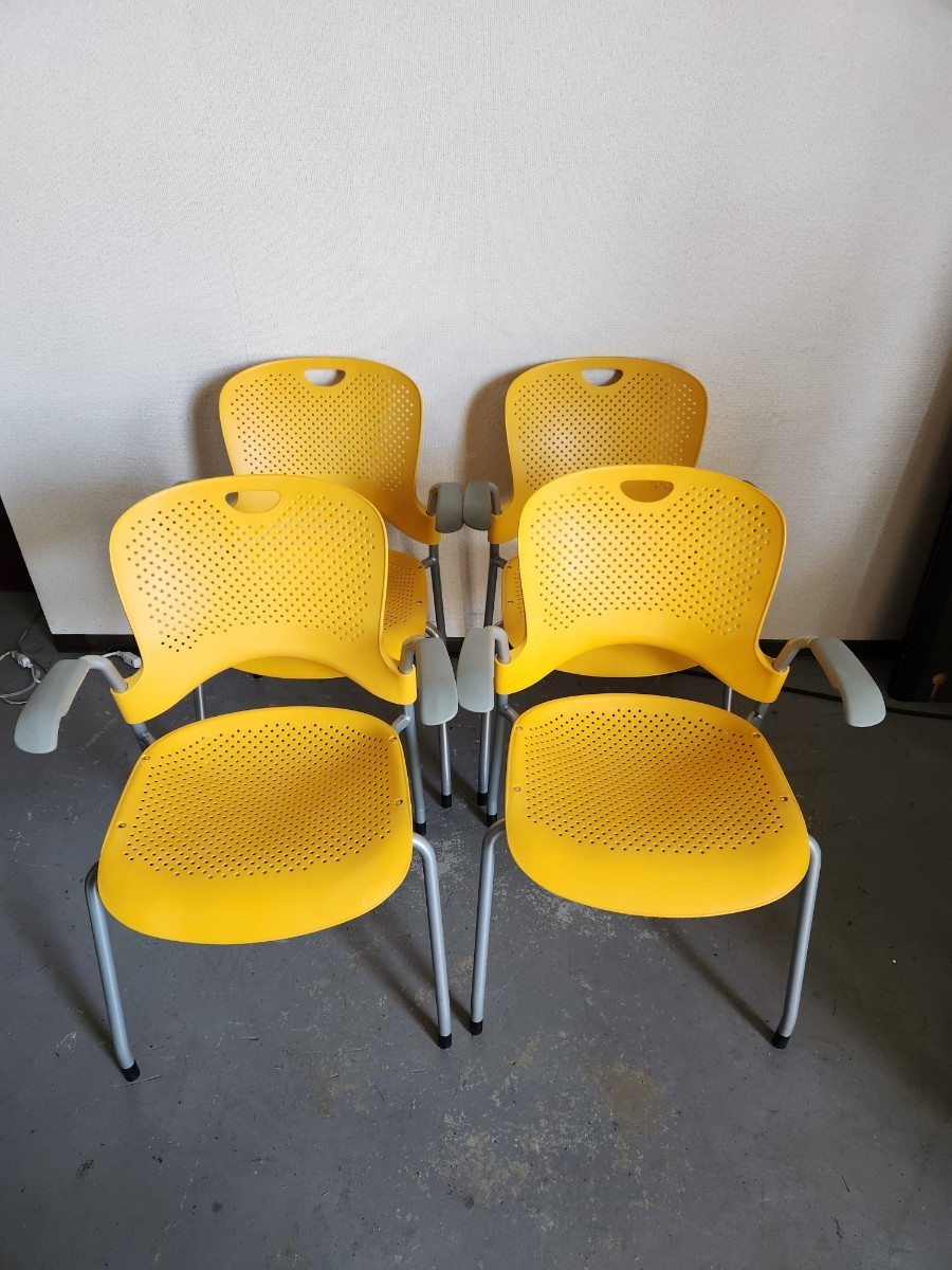 HermanMiller/ハーマンミラー/スタッキングチェア/肘付/ケイパー HermanMiller/ハーマンミラー/スタッキングチェア/肘付/ケイパー