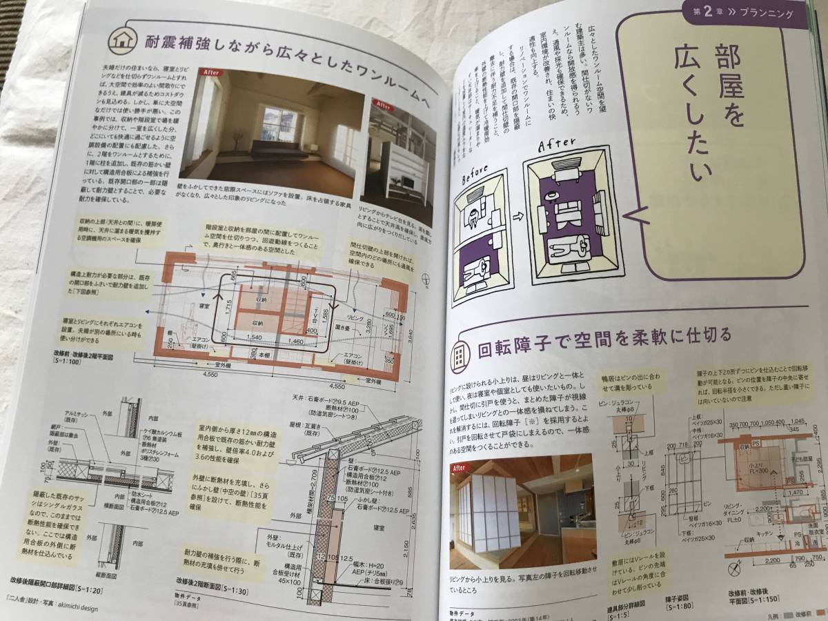 i02-15/建築知識　特集：図解　リノベーション大百科　戸建て・マンション　2019.3　平成31年_画像5