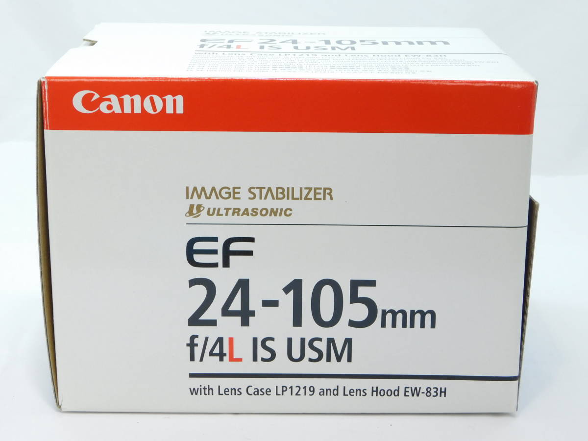 ☆元箱のみ(本体なし) Canon EF24-105mm F4L IS USM キヤノン