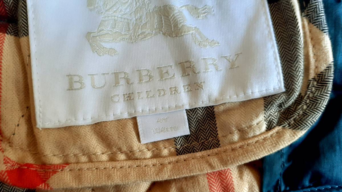 BURBERRY バーバリーチルドレン キルティングコート 104cm|PayPayフリマ