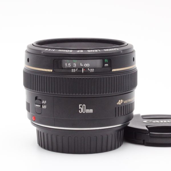 新品、本物、当店在庫だから安心】 50mm EF Canon 【極上品】 F1.4