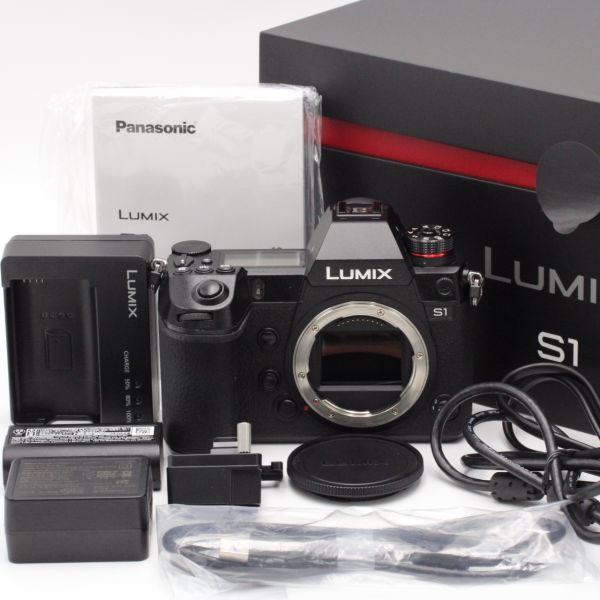 2022最新作】 LUMIX Panasonic 【極上品】 S1 #2276 DC-S1-K ボディ