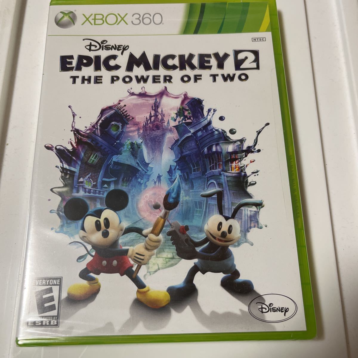 未開封 xbox360 エピックミッキー EPIC MICKEY2 Disney ディズニー ソフト 本体 Microsoft マイクロソフト ゲームソフト 未使用品 新品_画像1