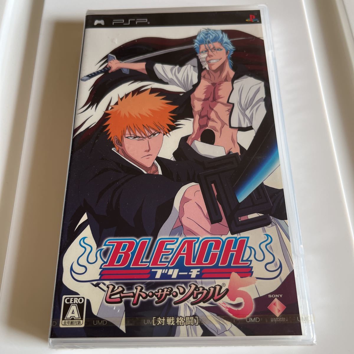 未開封 PSP BLEACH ブリーチ ヒートザソウル5 本体 プレイステーションポータブル PlayStation Portable ゲームソフト 未使用品 新品