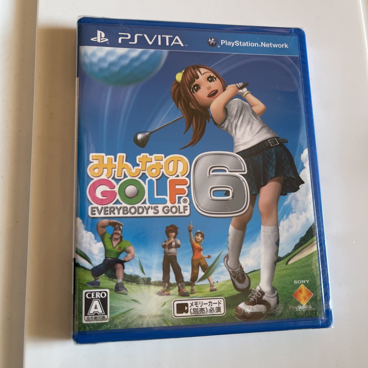 未開封 PSVITA みんなのゴルフ6 みんゴル6 ソフト 本体 みんなのGOLF6 ソフト プレイステーションヴィータPlayStation Vita 未使用品 新品_画像1