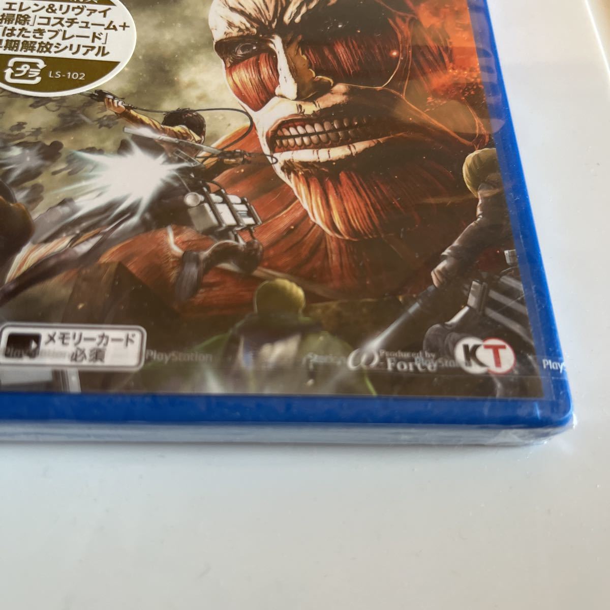 未開封 PSVITA 進撃の巨人 ATTACK on TITAN ソフト 本体 ゲーム ソフト プレイステーションヴィータPlayStation Vita 未使用品 新品_画像2