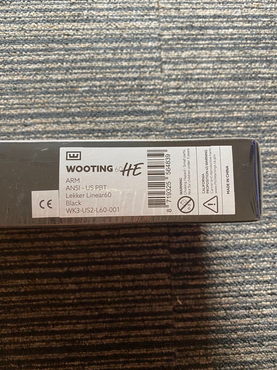 新品未使用 Wooting 60 HE ARM US