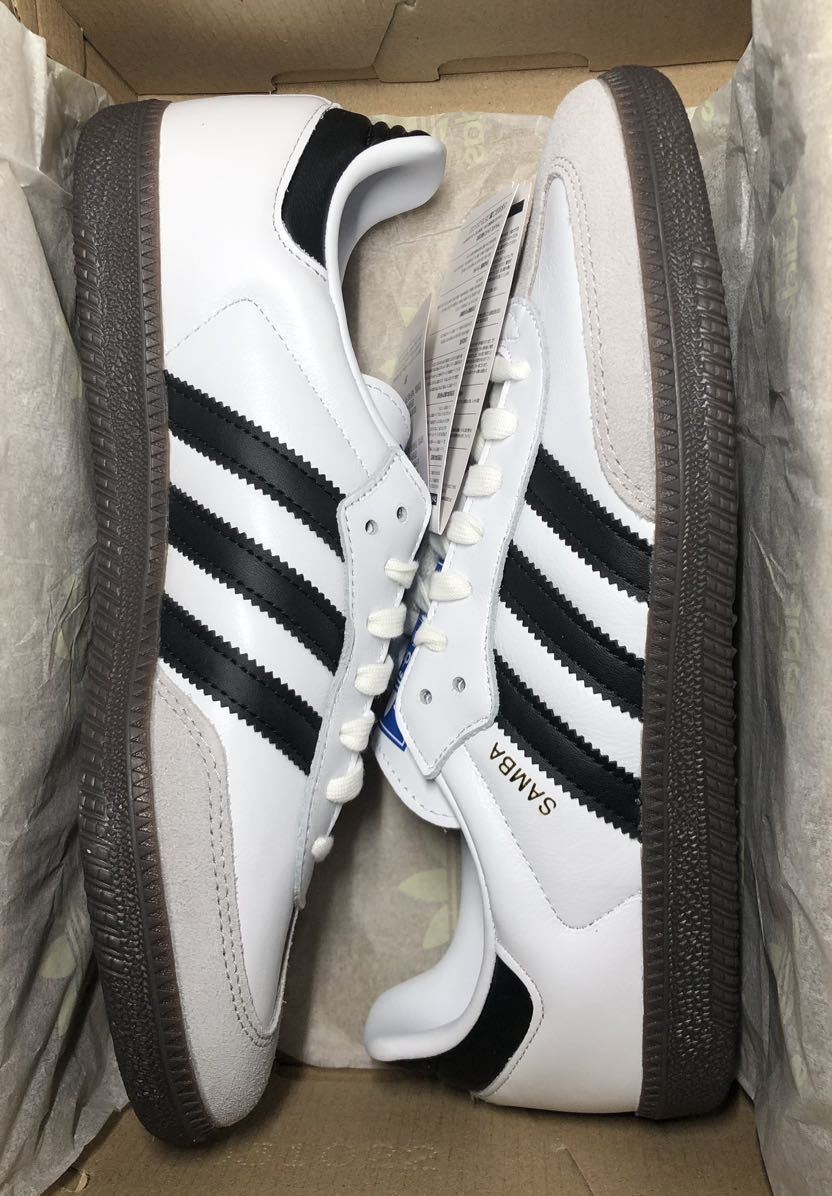 代引き人気 24.5㎝ アディダスサンバ adidas SAMBA 新品 OG samba 24.5