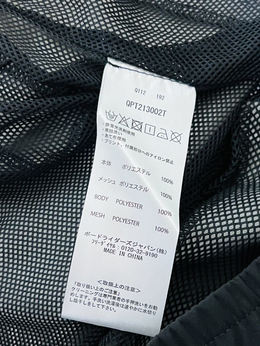 新品 クイックシルバー サイドライントラックパンツ ブラック メンズ XL 送料無料 Quiksilver スノーボード スキー